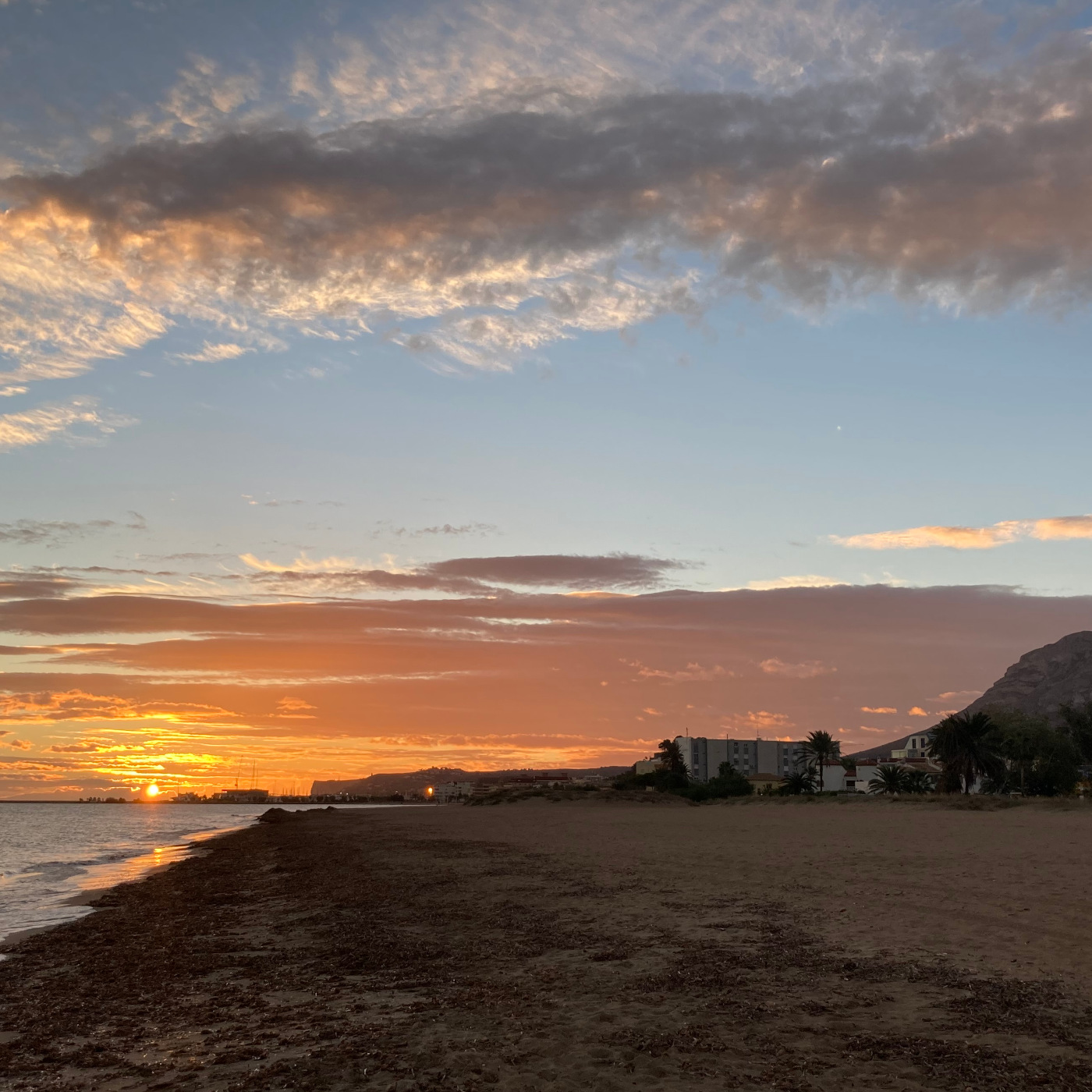 La playa de Denia